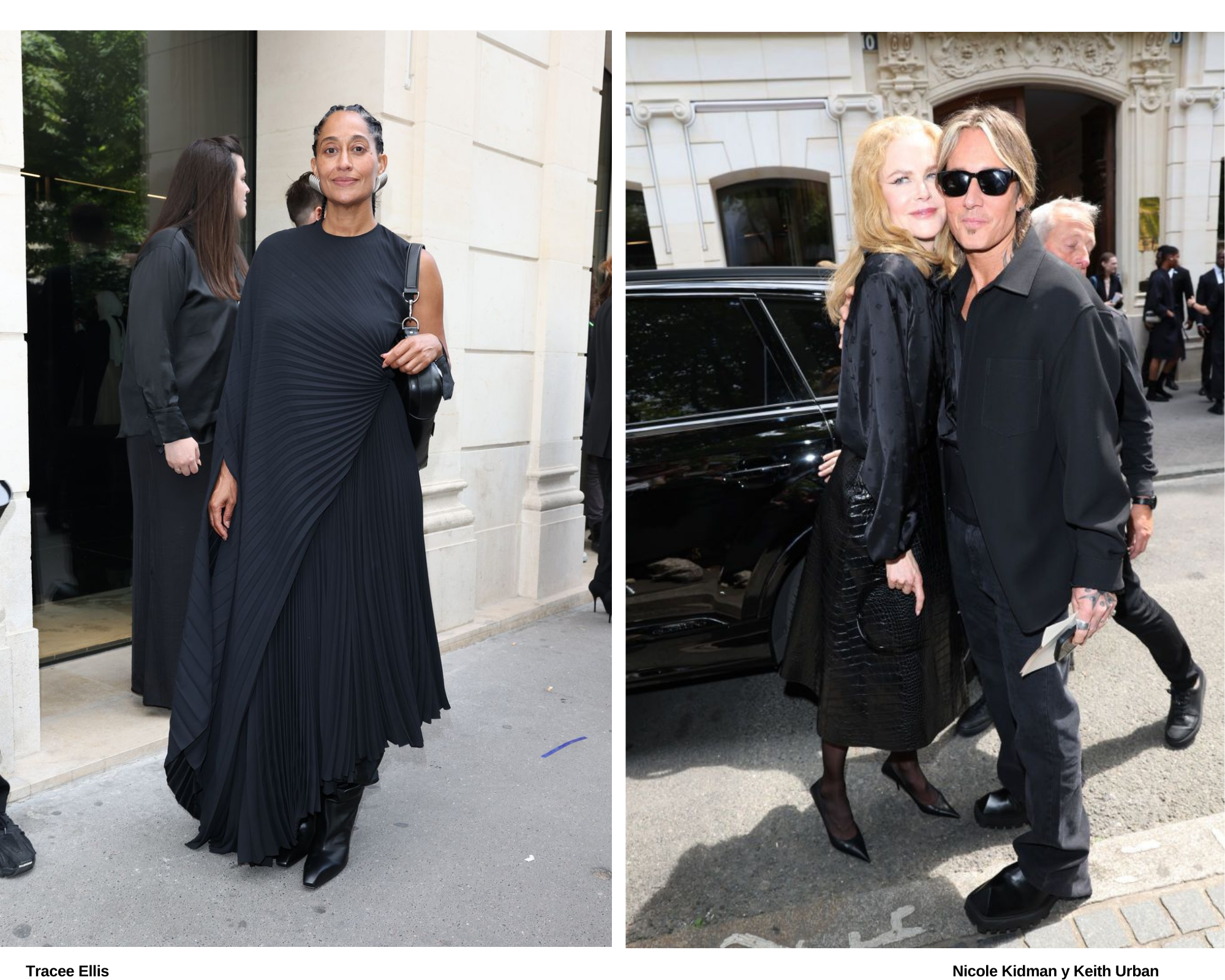 Los invitados VIP en la semana de la moda Couture y Alta costura de París