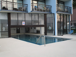 Indoor/Outdoor Pool at Dayton House Resort © Katrena