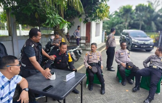 POLRES BATU BARA PEDULI KESEHATAN PERSONIL