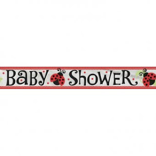 Lively Ladybugs 'Baby Shower' Foil Banner