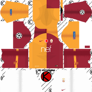  and the package includes complete with home kits Baru!!! Galatasaray S.K. 2018/19 Kit - Dream League Soccer Kits
