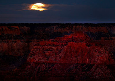 Open Minda: Gambar Matahari Terbit & Terbenam Di Grand Canyon