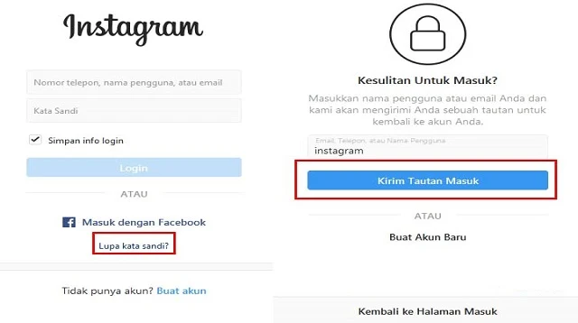 Cara Login IG Dengan Nama Pengguna