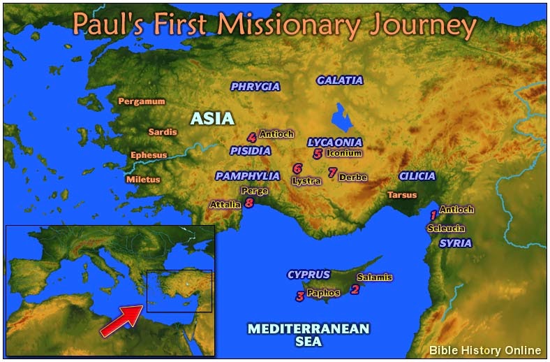 http://www.bible-history.com/pauls_first_mission_map/index.html