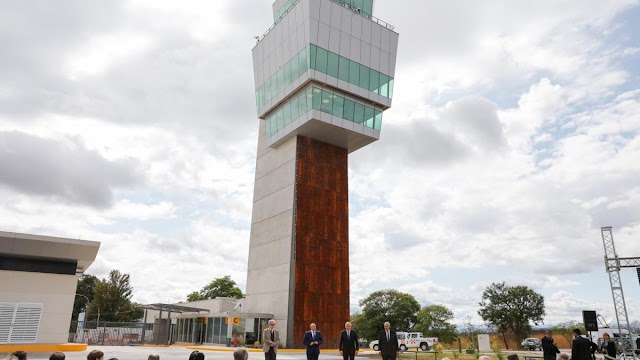 Inauguraron la nueva torre de control del aeropuerto de Jujuy