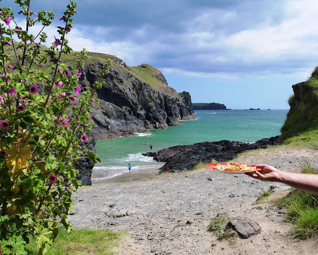 Picnic at Kynance Cove