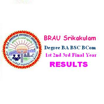 DR BRAU Srikakulam UG Degre Results