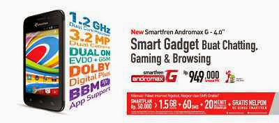 Harga Smartfren Andromax G