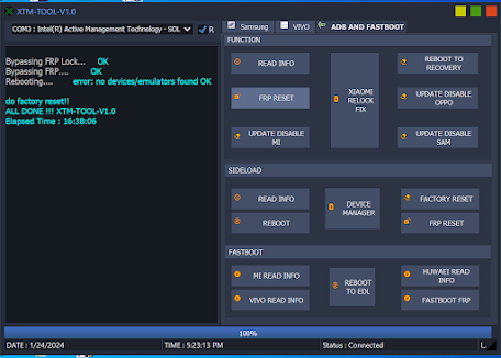 XTM Tool V1.0