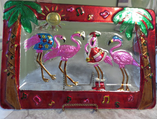 flamingo plate