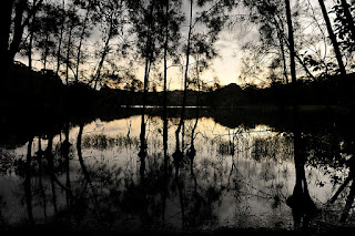 Bulbararing lagoon - dusk 1 by *wildplaces