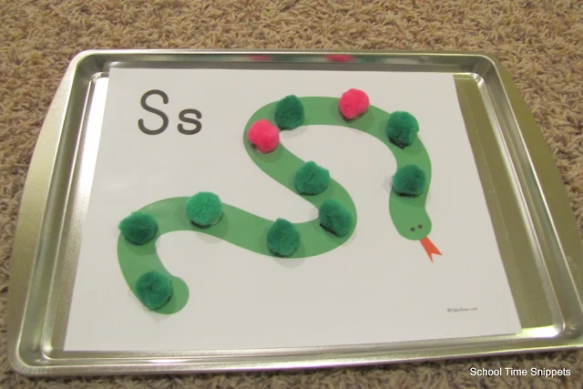 Letter S Toddler Activities