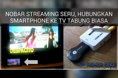 Cara Menyambungkan Hp Ke TV Biasa Untuk Nonton Youtube