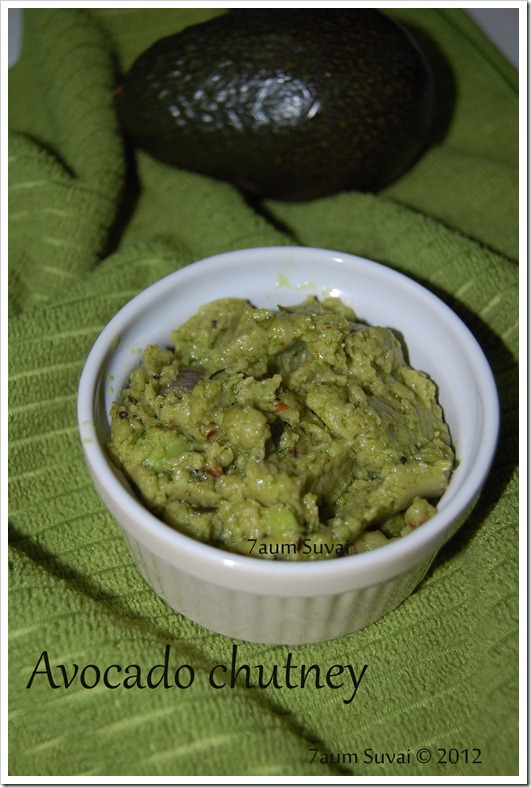 Avocado Chutney