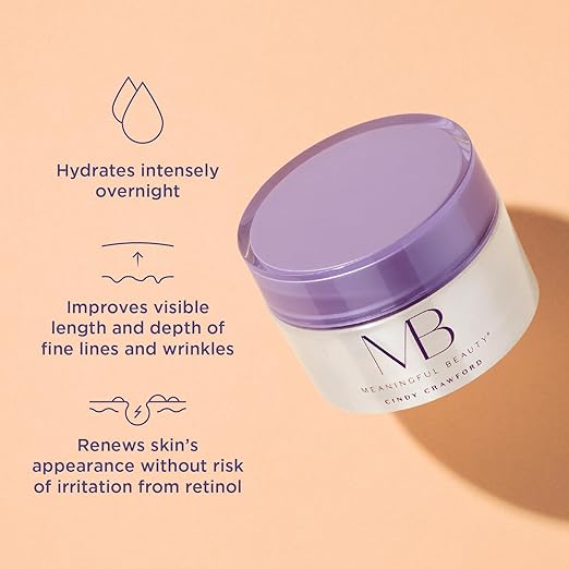 Unveiling the Nighttime Elixir: Meaningful Beauty Age Recovery Night Crème with Melon Extract & Retinol