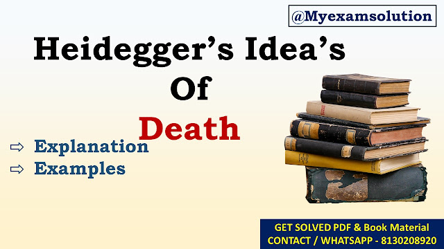 Heidegger’s idea of death