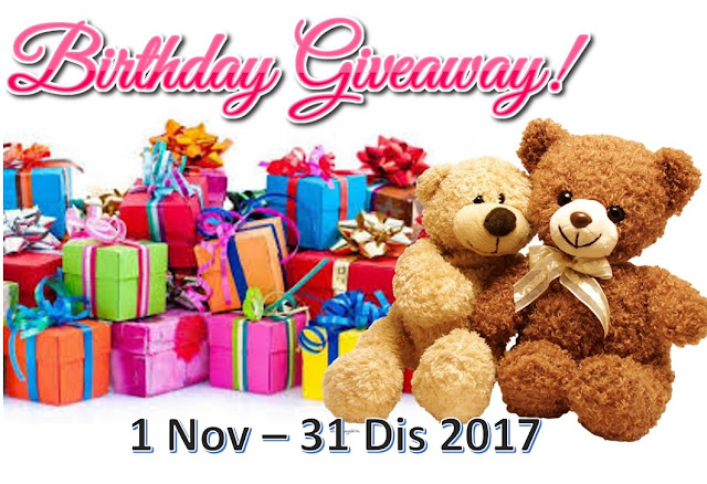 Birthday Giveaway November By Blog Syifa