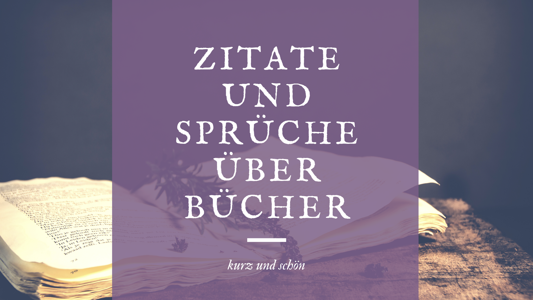 Buch Spruch Zitat 1