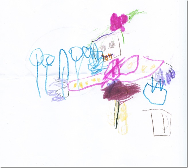 Lucy's Wiggle Drawing