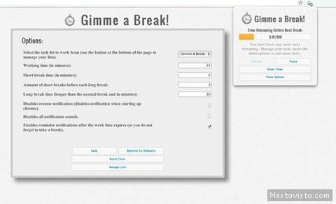 Gimme a break