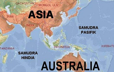 Indonesia sebagai sebuah wilayah memiliki  Letak Geografis Wilayah Indonesia
