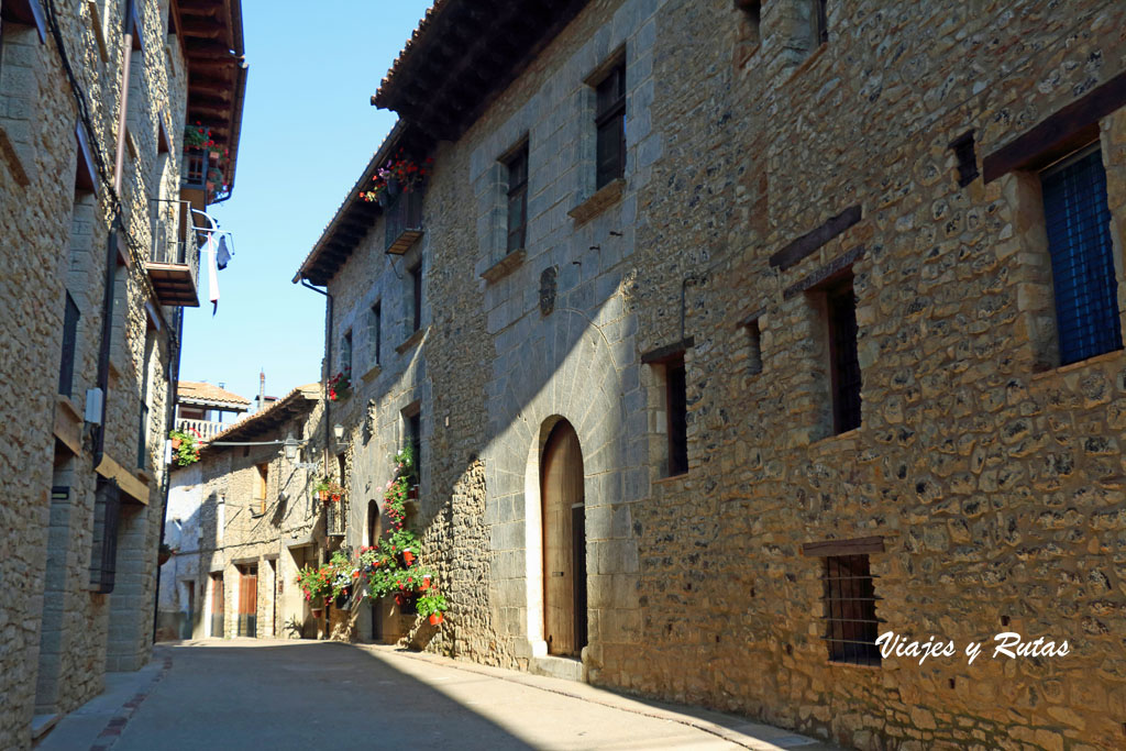 Calle Mayor de Cantavieja