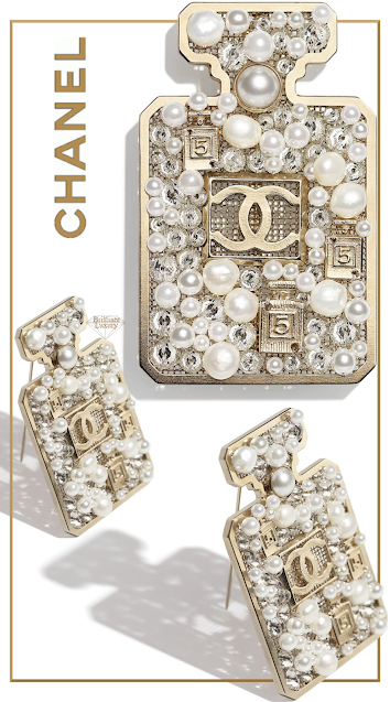 ♦Chanel No 5 pearl brooch #chanel #jewelry #brilliantluxury