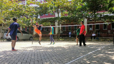 Meriahkan HUT RI ke-73  Cabor Takraw Harumkan BPBD