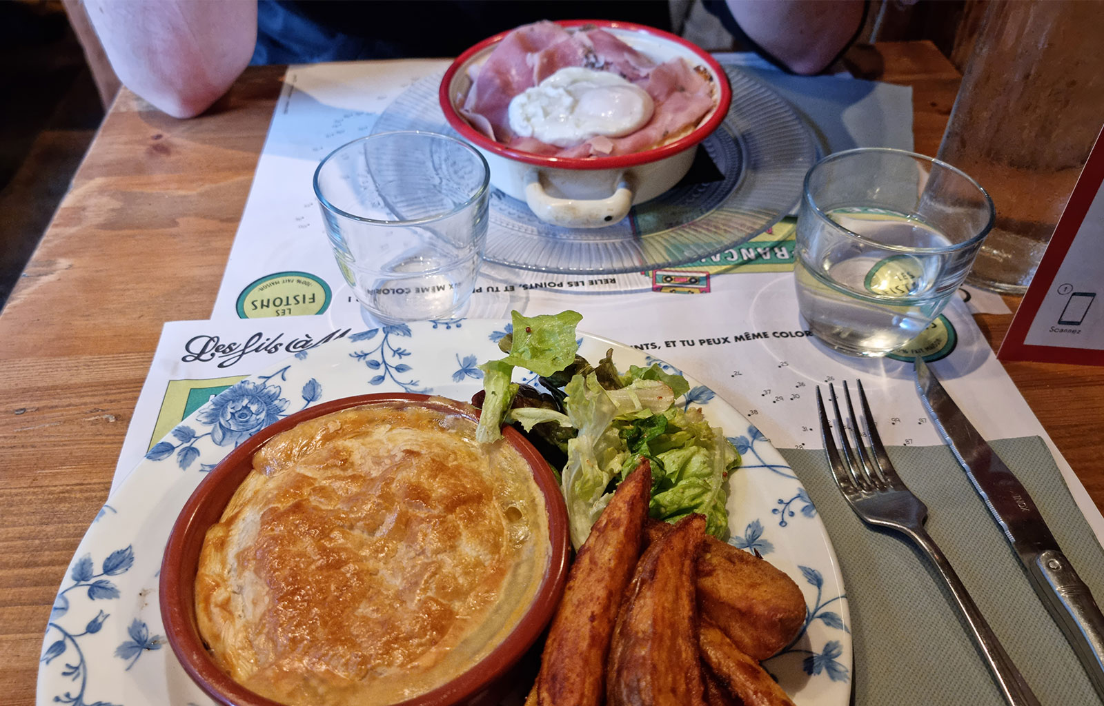 Nos plats au restaurant Les Fils à Maman à Rouen