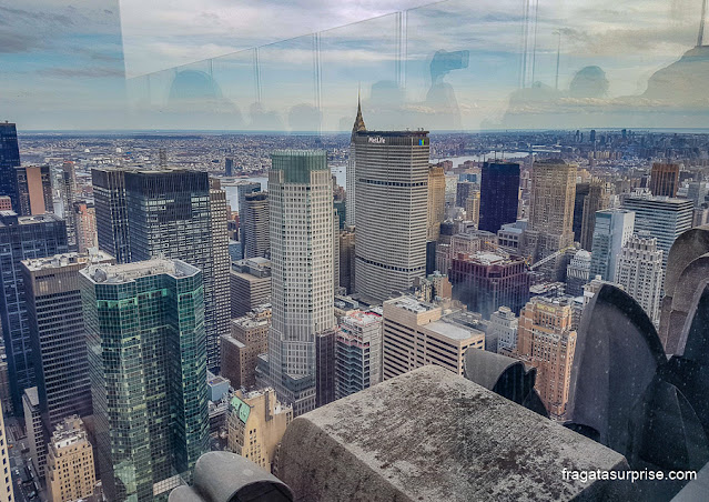 Nova York vista do Top of the Rock, Rockefeller Center