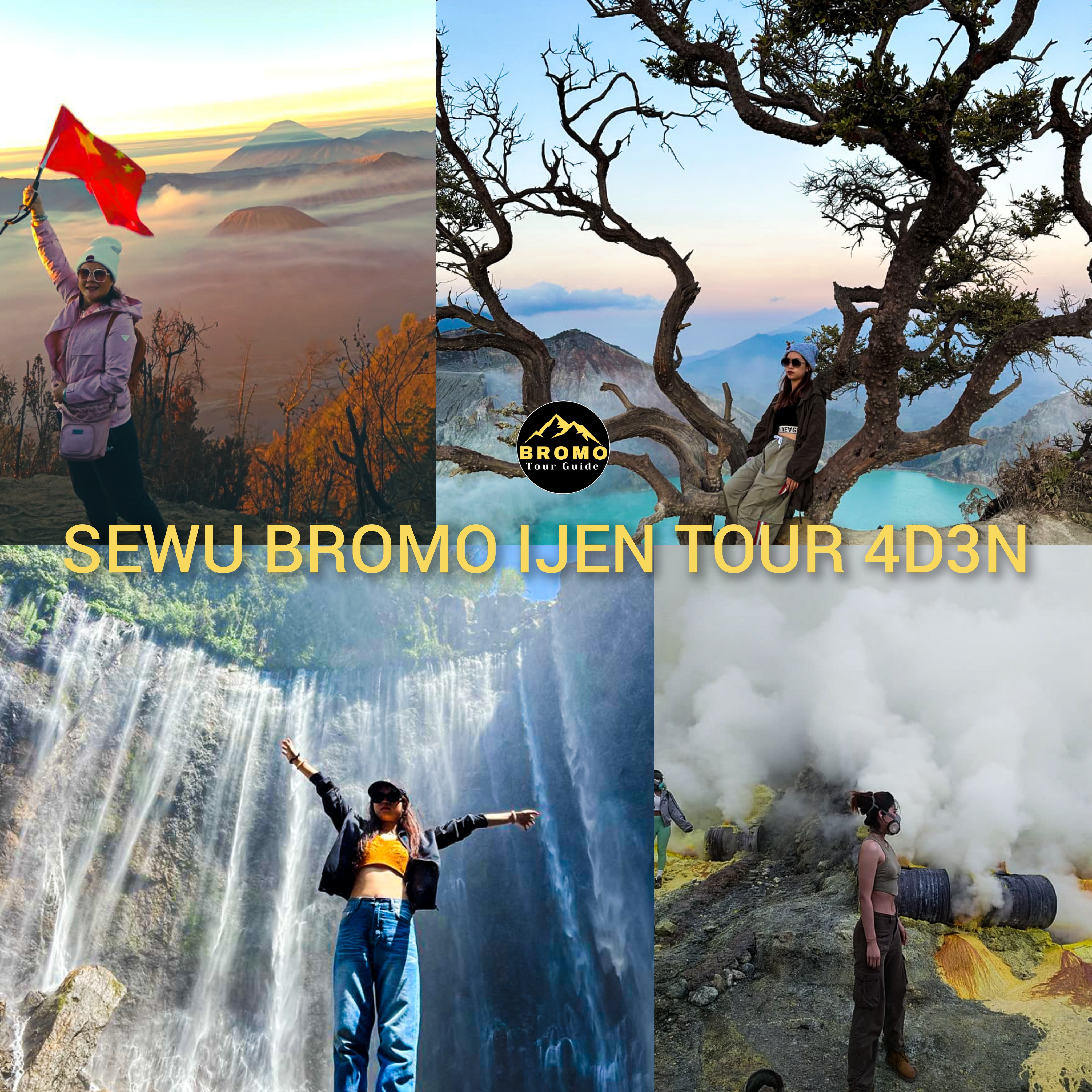 Sewu Bromo Ijen Tour Package 4 Days 3 Nights