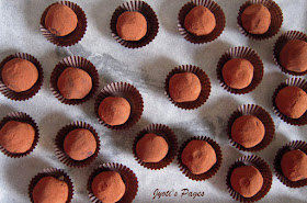 Chocolate Truffles from 9 Easy Dessert Ideas for Valentine’s Day | From Elaborate to the Easy, A Collection of 9 tried and tested recipes for Valentine's Day. www.jyotibabel.com