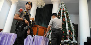 Amankan Natal, tiap gereja di Bandung dijaga 30 polisi