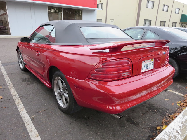 1995 Ford Mustang after paint and body work at Almost Everything Auto Body