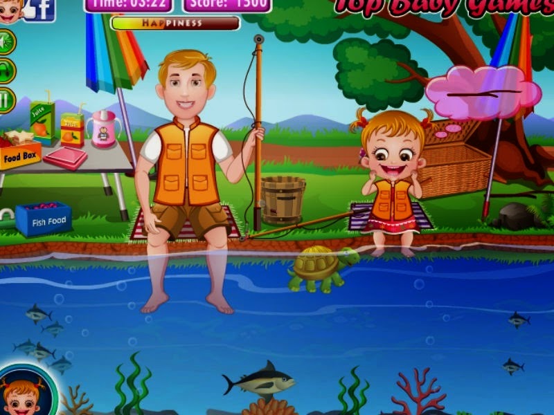 Game Mancing Bersama: Baby Hazel Fishing Time APK Android ...