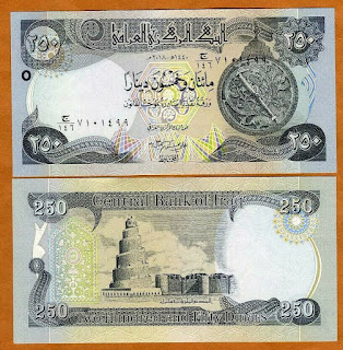 I8 IRAQ 250 DINARS UNC 2018