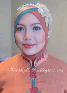 cantik jilbab makeup resepsi