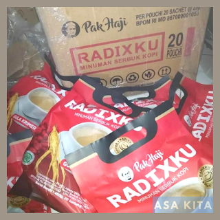 Kopi RadixKu Mengandung 7 Herba Spesial Plus Ginseng Jawa