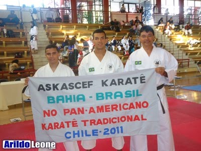 ASKASCEF CONQUISTA MEDALHA DE BRONZE  NO PAN–AMERICANO DE KARATÊ/2011 – NO CHILE