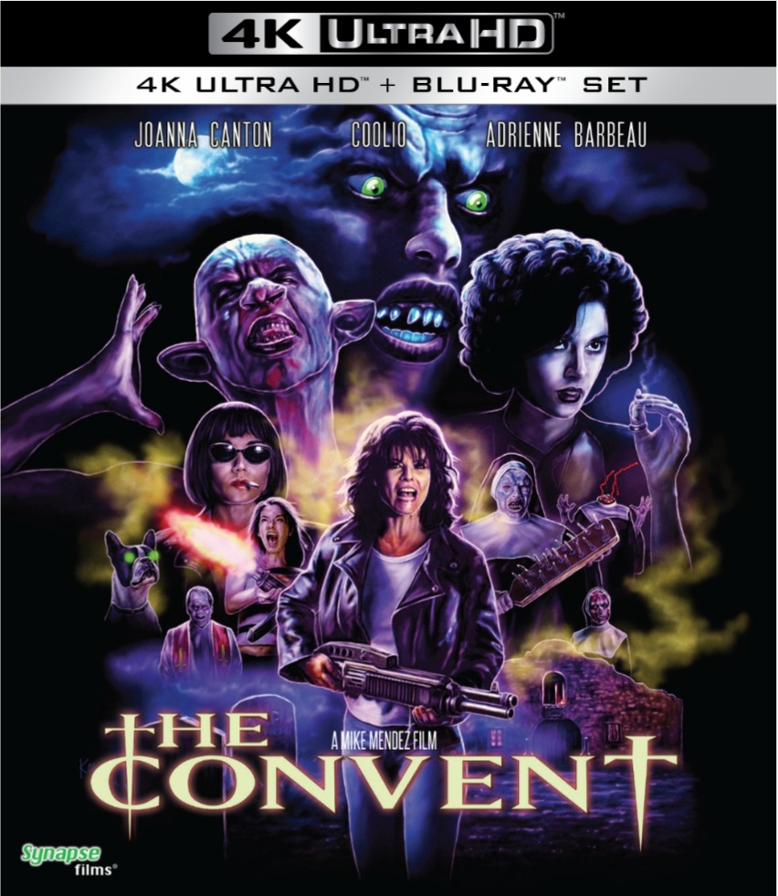 MCBASTARD'S MAUSOLEUM: THE CONVENT UHD + Blu Limited Edition Slipcover  Coming Black Friday 2023!