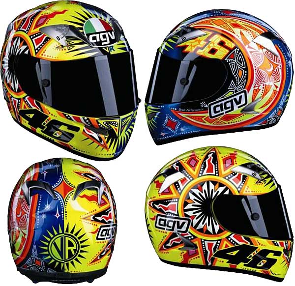 agv valentino rossi helmet. AGV helmet manufacturer