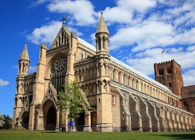 Same day printing St Albans cathedral