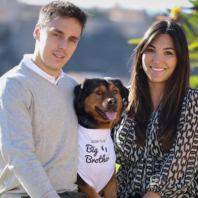 Louis Ducruet, the son of Princess Stephanie, and his wife, Marie Chevallier, are expecting their first child