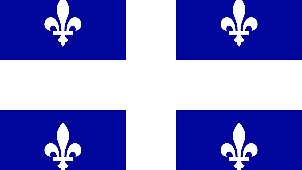 French Canadian Flag