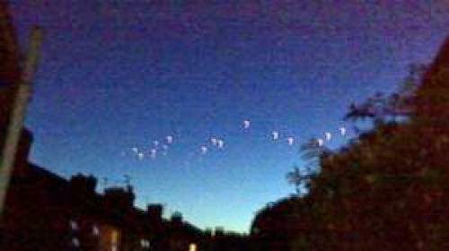 Ufo Sighting In Loveland Colorado On July 24Th 2013 Nd I Observed A Goldish Coppery Disk To The North Moving West