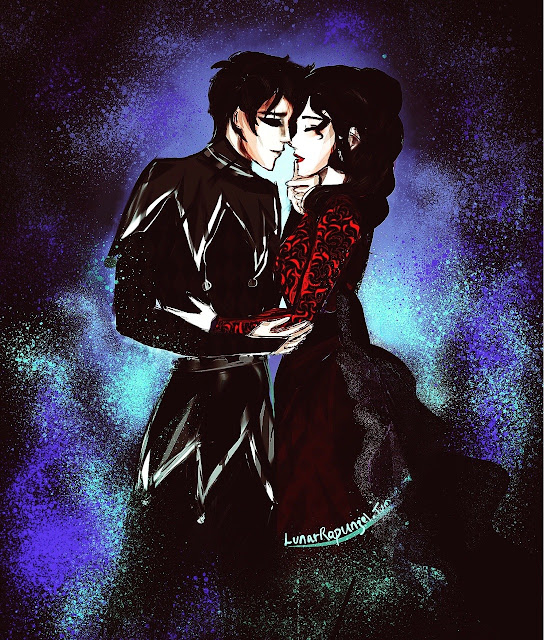 fanart for Marissa Meyer's Heartless by lunarrapunzel on tumblr