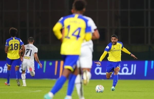 النصر يهزم العدالة بهدفين ويتأهل لربع نهائي كأس خادم الحرمين