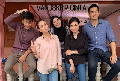 Sinopsis Drama Manuskrip Cinta (Siti Saleha, Fadlan Hazim & Hafizh Roshdi) 