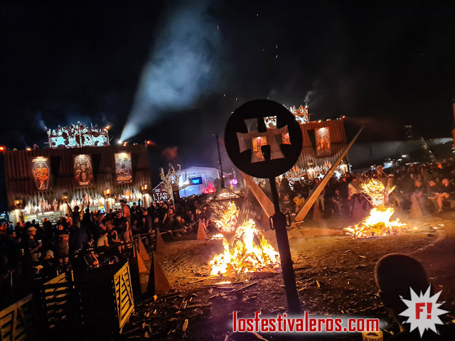 Fuego en Hellfest