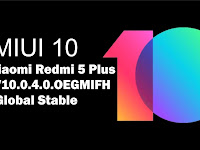 Download ROM Xiaomi Redmi 5 Plus MIUI V10.0.4.0.OEGMIFH Global Stable